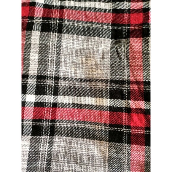 Red Head Flannel Jacket Quilted Red Plaid Men's XL Hooded Full Zip Pockets - Picture 8 of 11